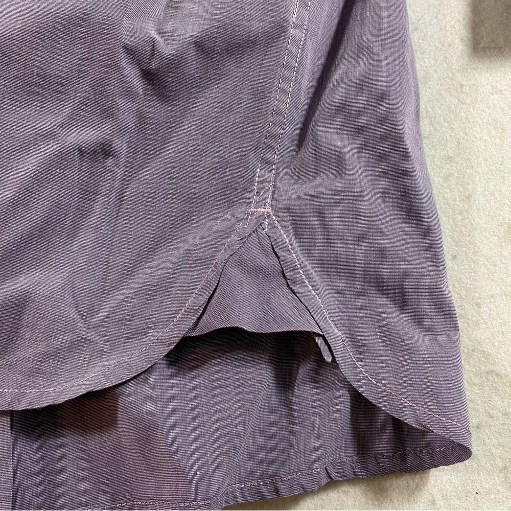 Nuco Shirt Men’s XL Button Down Purple Casual Shirt long Sleeve Collar Pockets - Picture 8 of 11